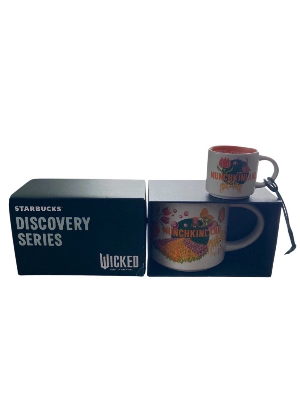 Starbucks Discovery Series WICKED Munchkinland Mug + Ornament Set BNIB